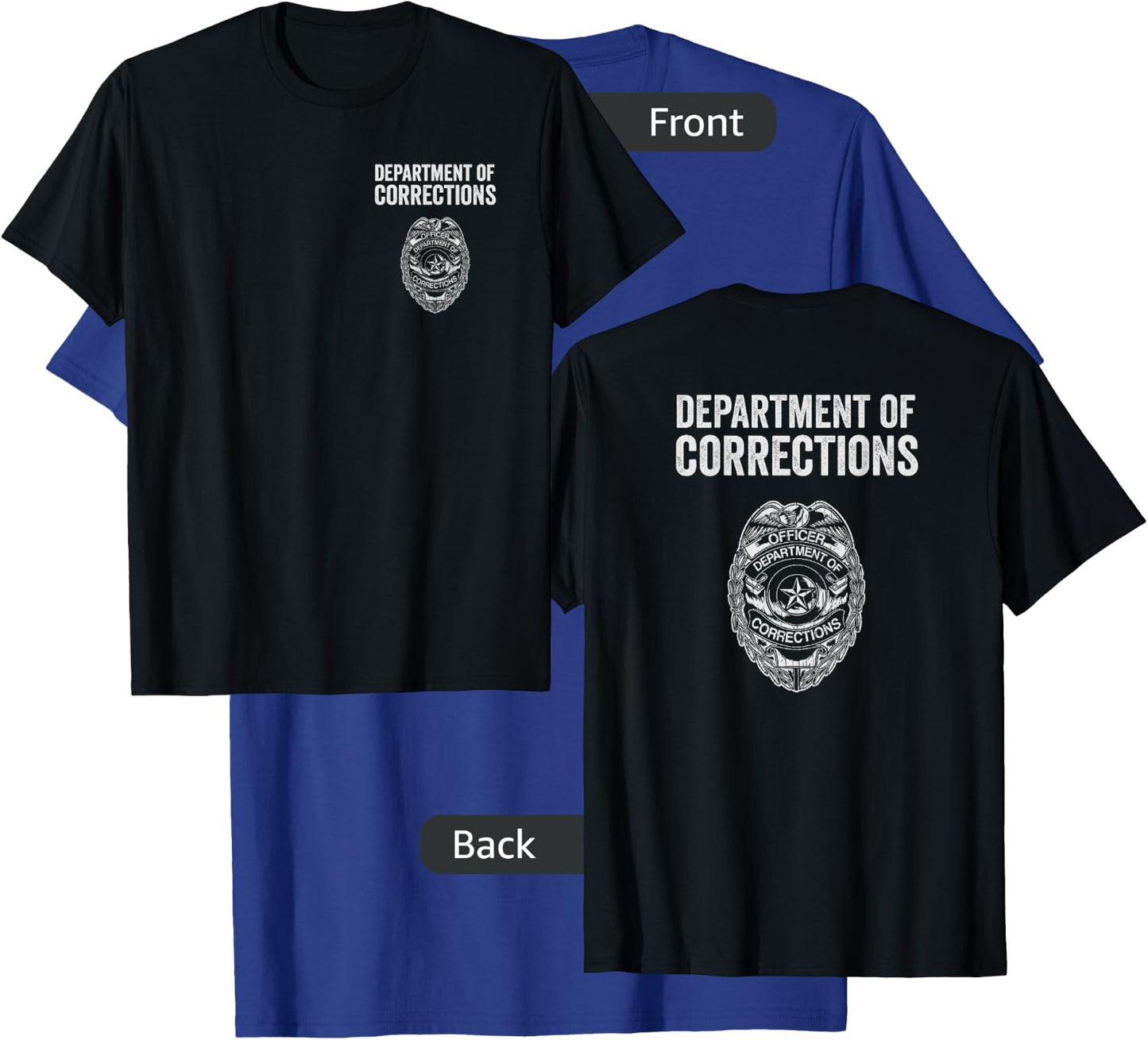 Correctional Officer Shirt Gifts Department Of Corrections T-Shirt - T-Shirt | Royal