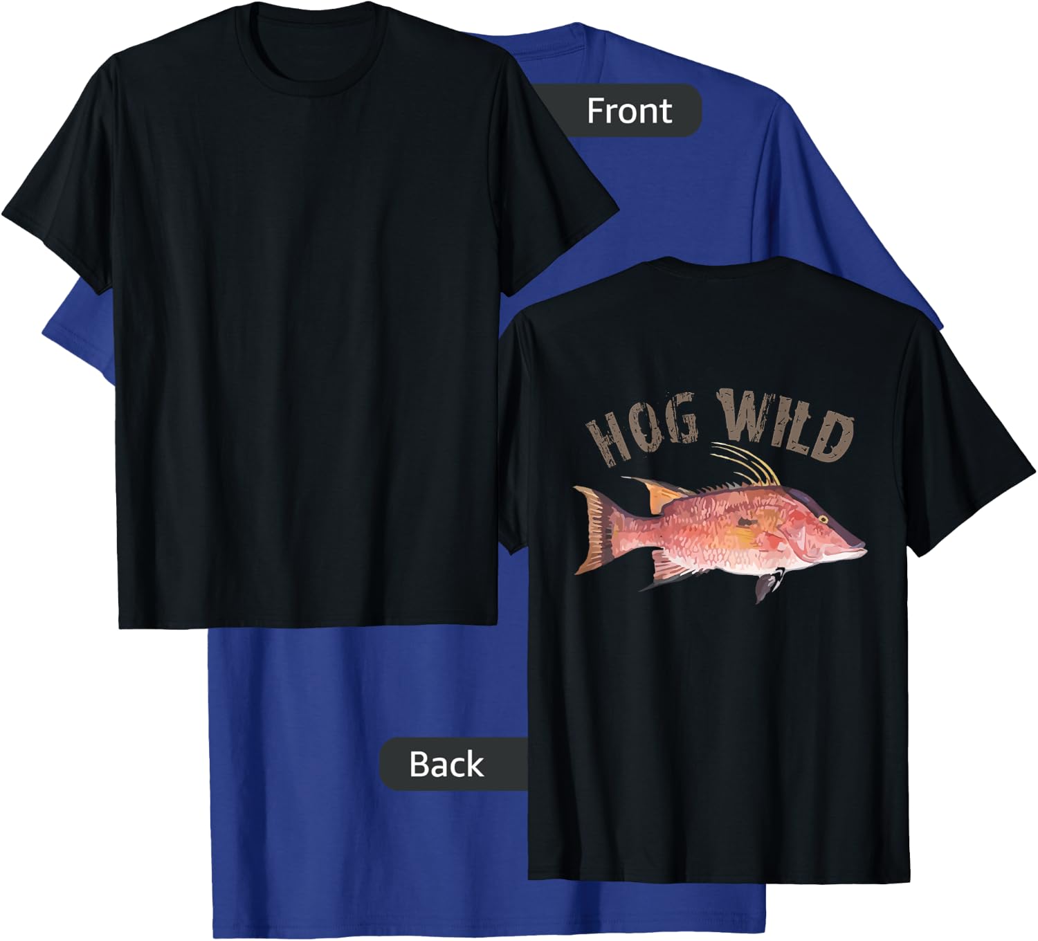 Hog Wild Hogfish T-Shirt - T-Shirt | Royal