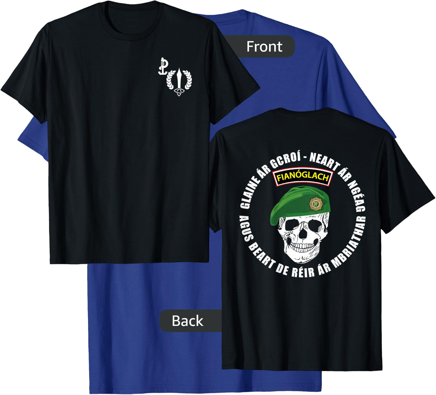 Ireland ARW Army Ranger Wing Irish Special Forces T-Shirt - T-Shirt | Royal