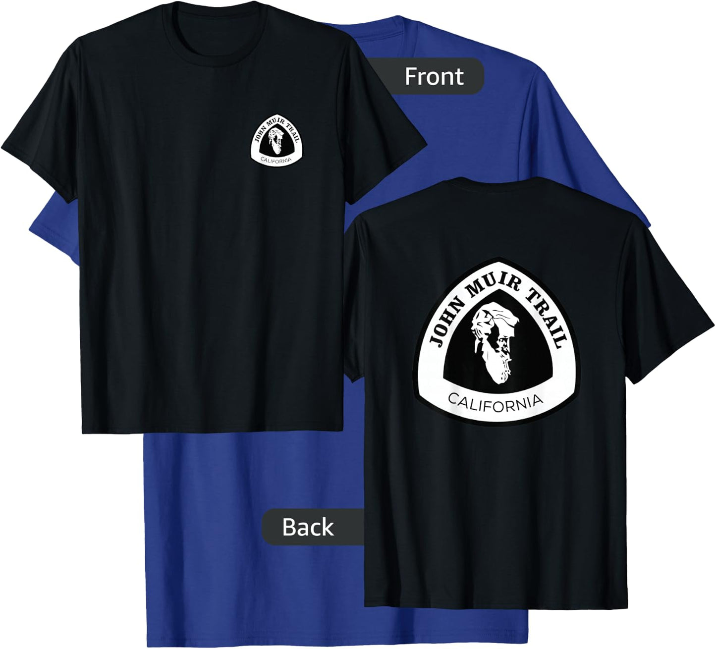 DOUBLE SIDED SHIRT John Muir Trail T-Shirt - T-Shirt | Royal