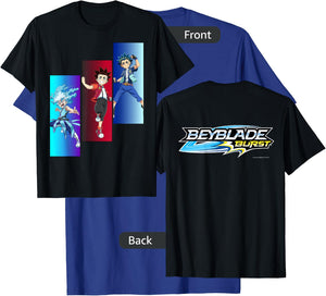 Beyblade Burst Turbo Trio T-Shirt - T-Shirt | Royal