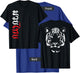 Two Sides with Tiger in the Back Muay Thai T-Shirt - T-Shirt | Royal