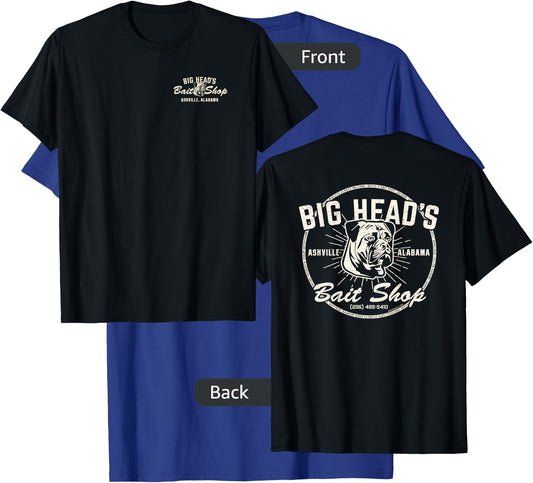 Alabama Fishing Big Head's Bait Shop T-Shirt - T-Shirt | Royal