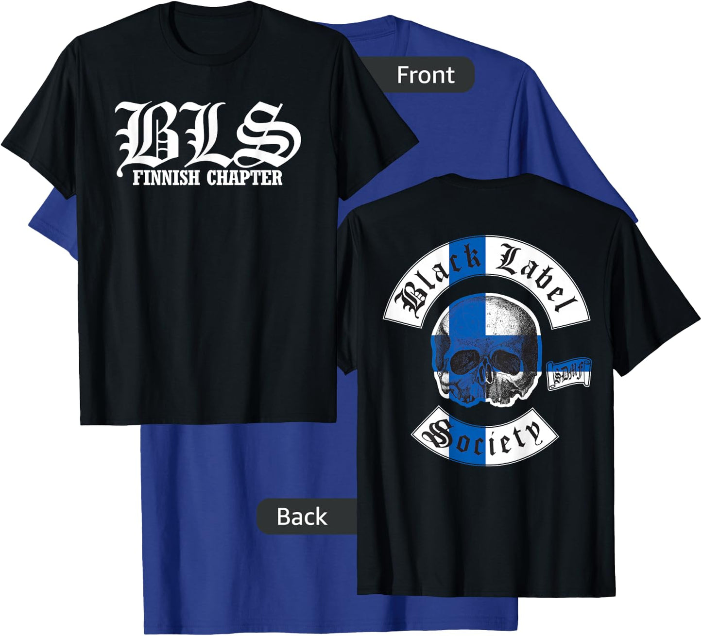 Black Label Society Finnish Chapter T-Shirt - T-Shirt | Royal