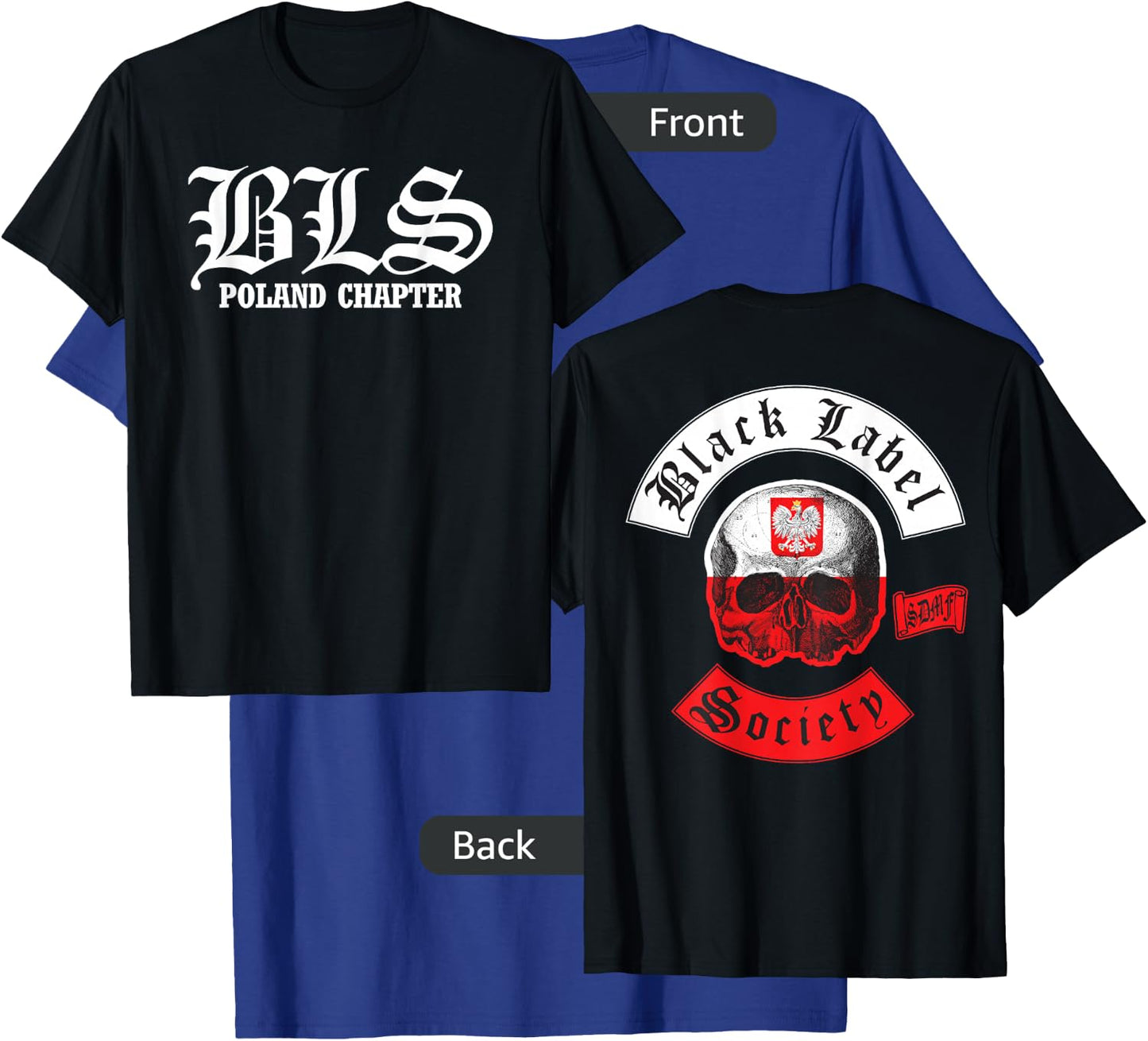 Black Label Society Poland Chapter T-Shirt - T-Shirt | Royal