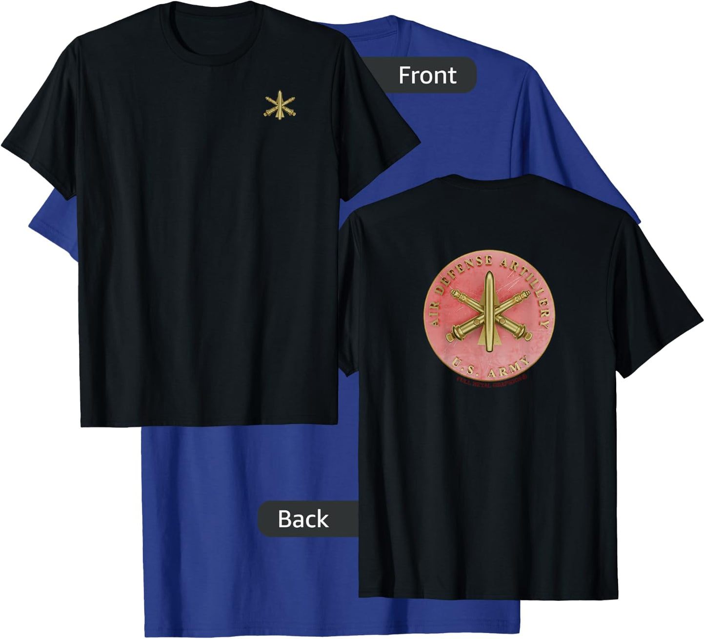 Army Air Defense Artillery T-Shirt - T-Shirt | Royal