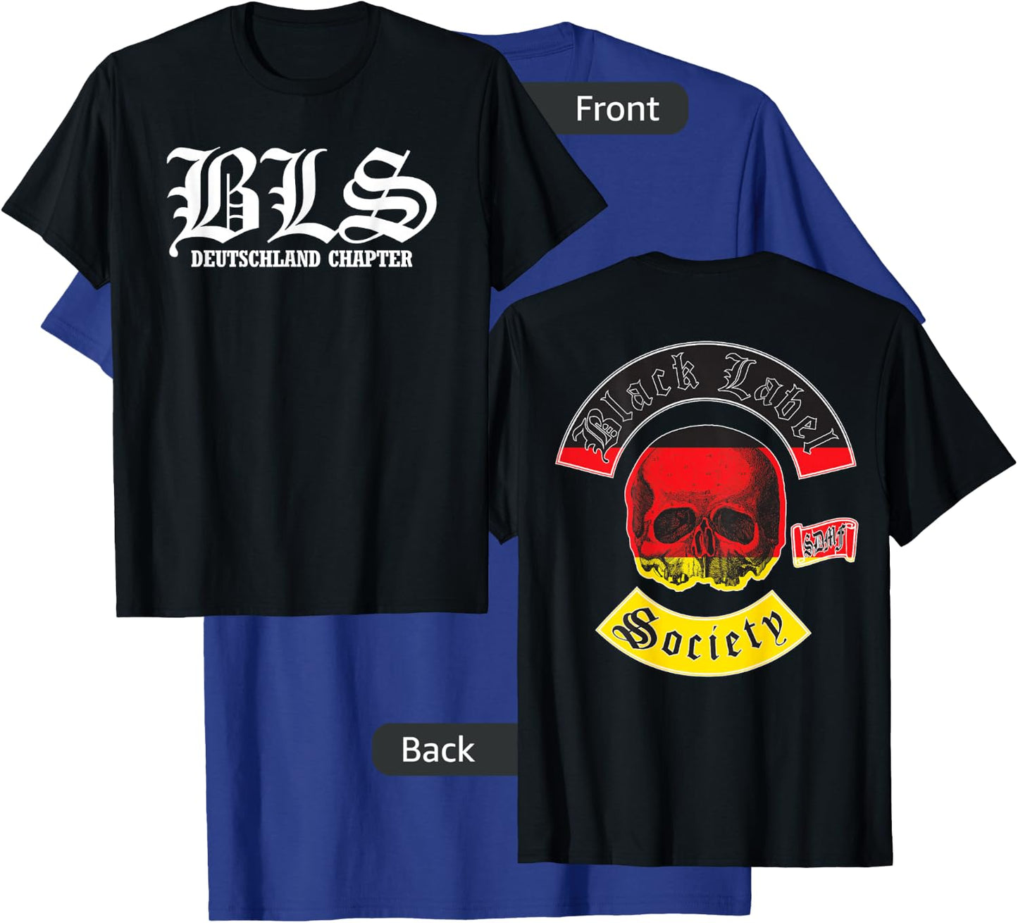 Black Label Society Deutschland Chapter T-Shirt - T-Shirt | Royal