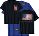 Try Stepping On this Flag Novelty American Flag Shirt T-Shirt - T-Shirt | Royal