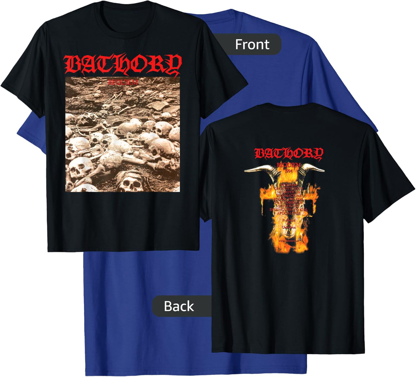 Bathory - Requiem - Official Merchandise T-Shirt - T-Shirt | Royal