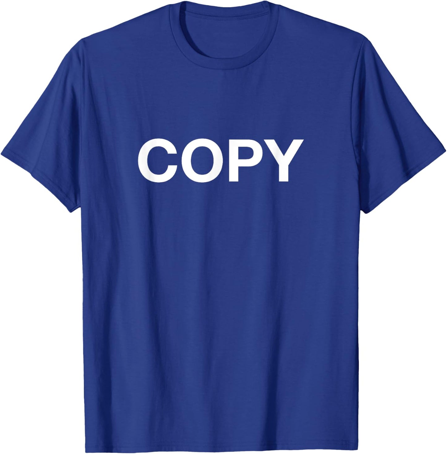Copy Cat Funny Halloween Costume T-Shirt - T-Shirt | Royal
