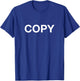 Copy Cat Funny Halloween Costume T-Shirt - T-Shirt | Royal