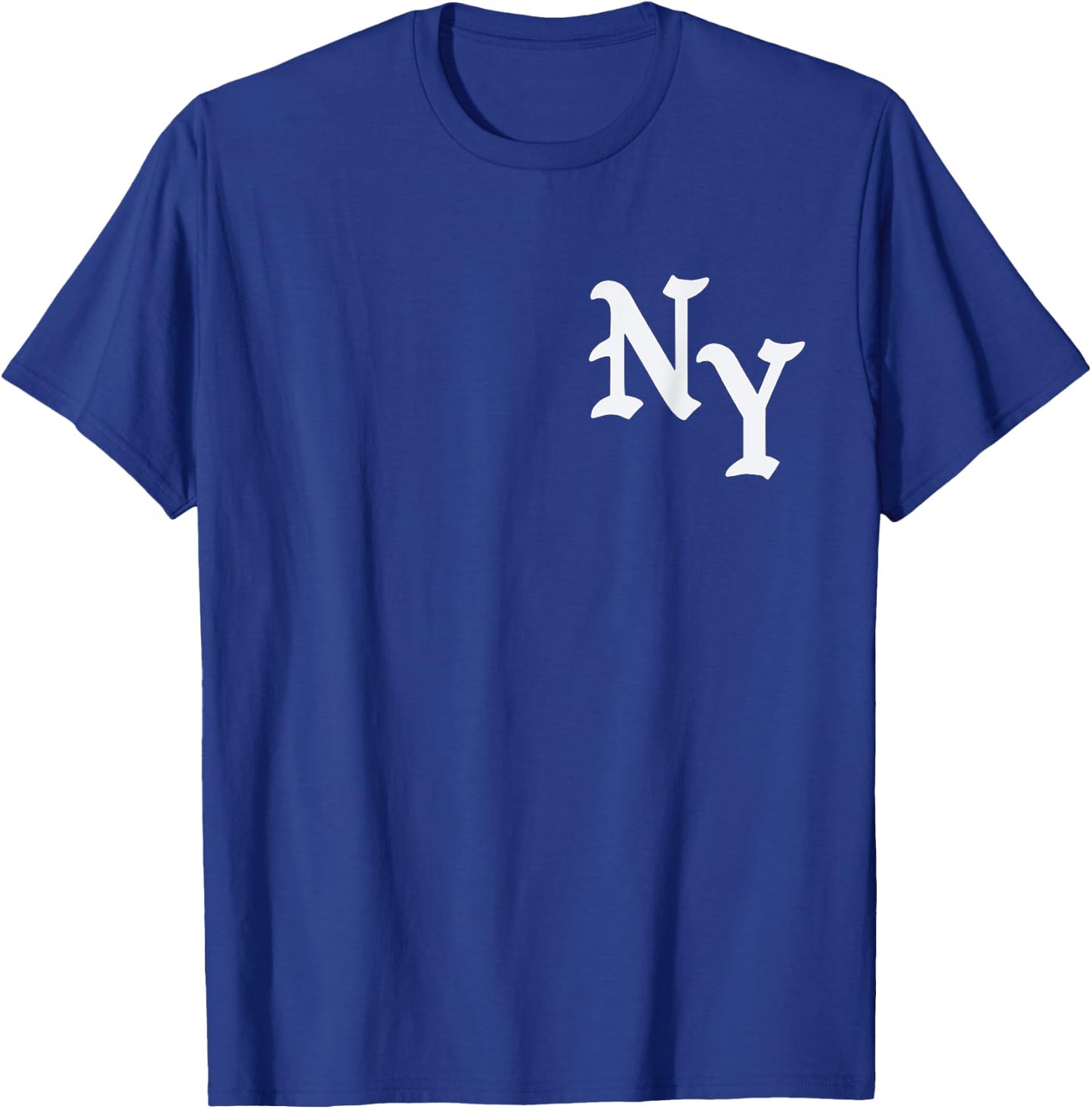 CaliDesign NY Logo Chest Print T shirt New York Bronx T-Shirt - T-Shirt | Royal