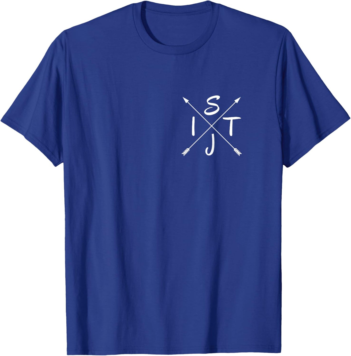 Arrow Cross ISTJ T-Shirt - T-Shirt | Royal