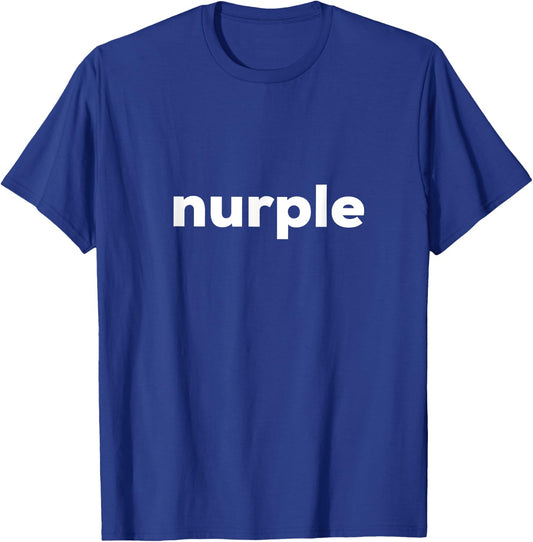 (Purple) Nurple T-Shirt - T-Shirt | Royal