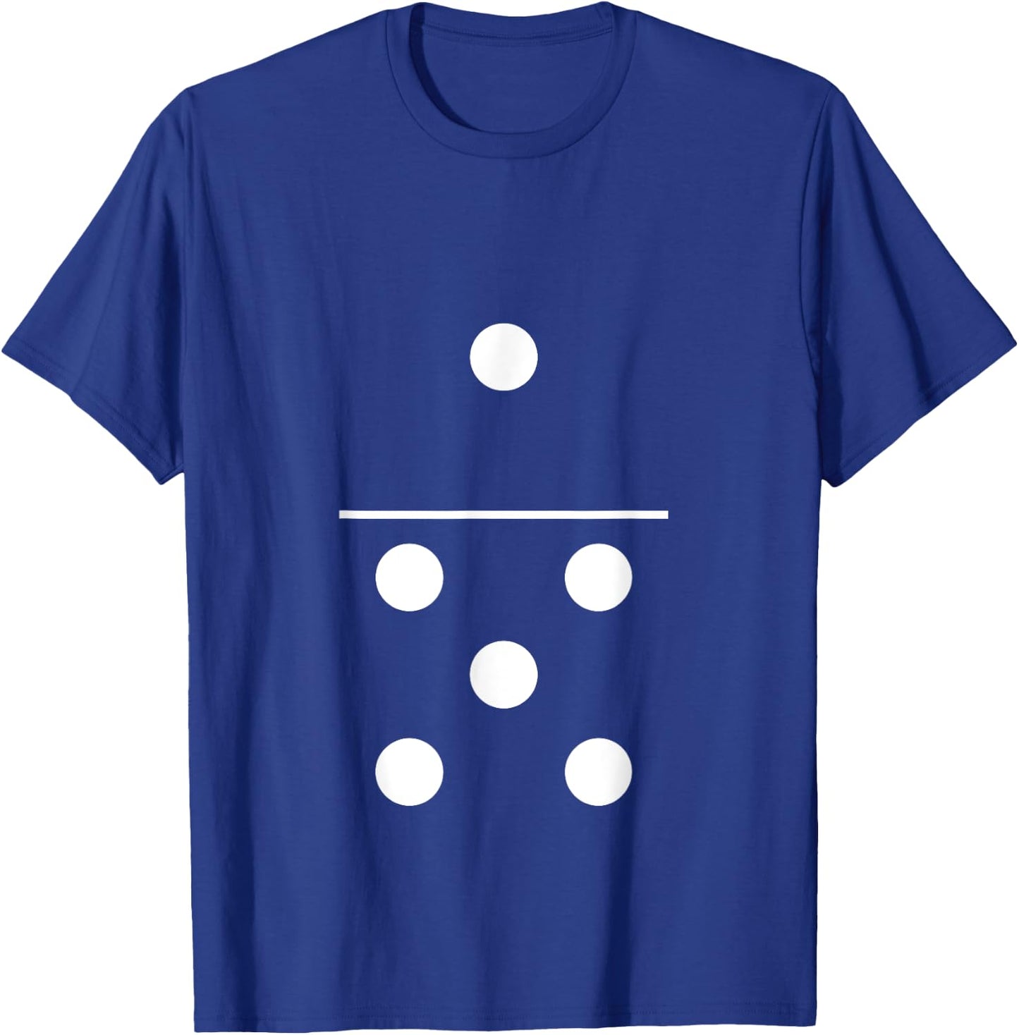 Domino Game 5 1 Funny Halloween Group Costume Shirt Gift T-Shirt - T-Shirt | Royal