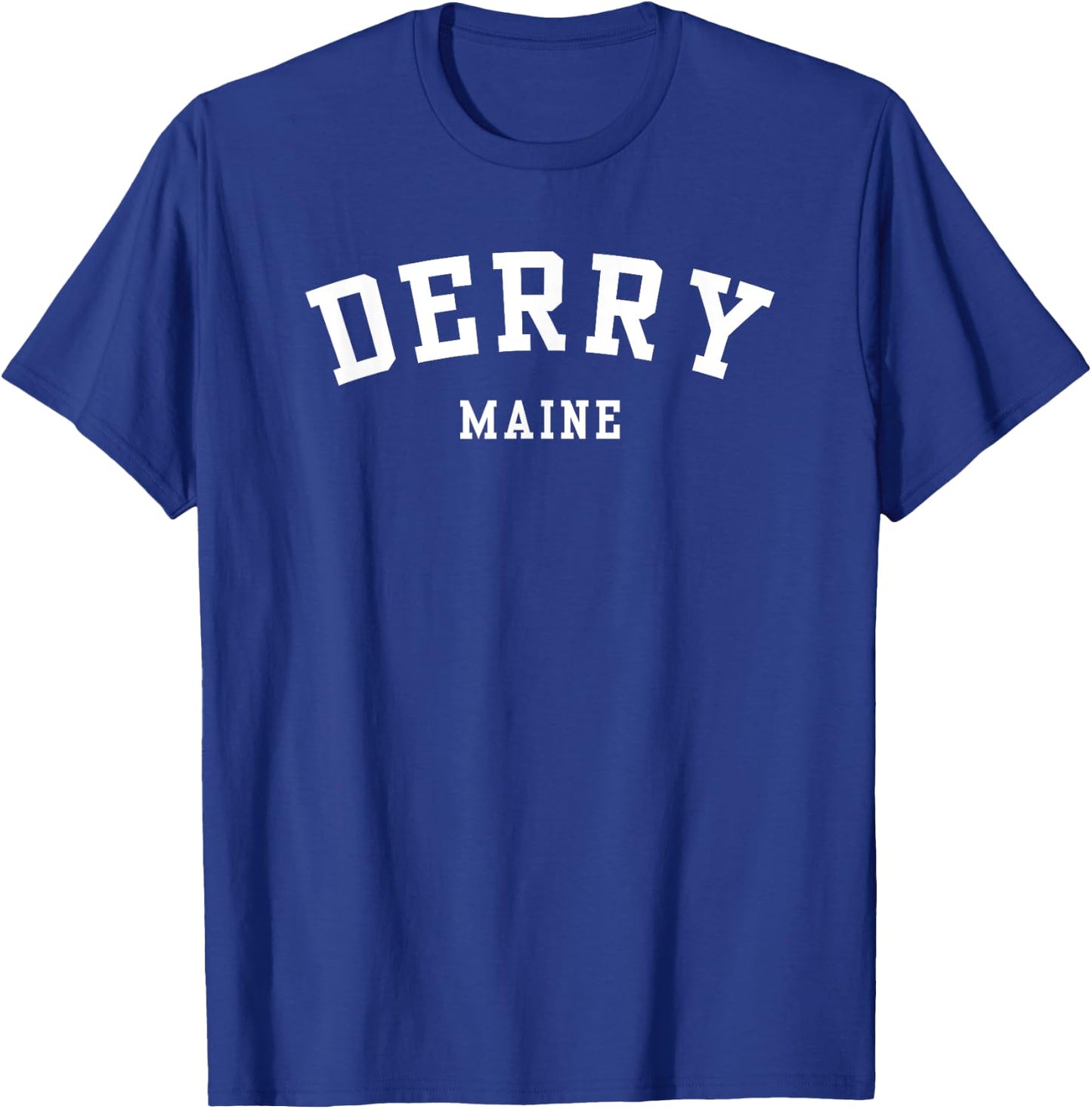 Derry, Maine Proud City Lover T-Shirt - T-Shirt | Royal