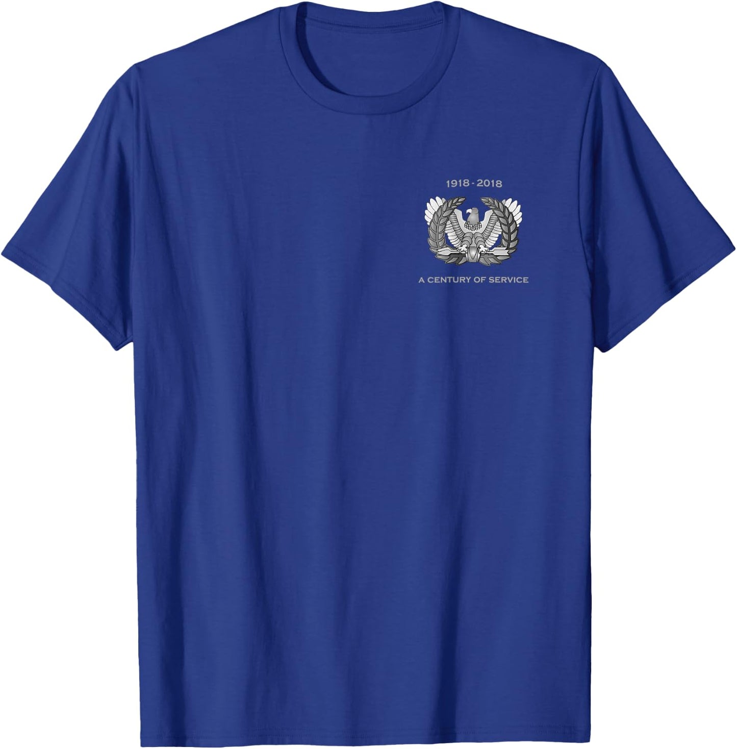 Chief Warrant Officer Four CW4 Eagle Rising Premium T-Shirt - T-Shirt | Royal