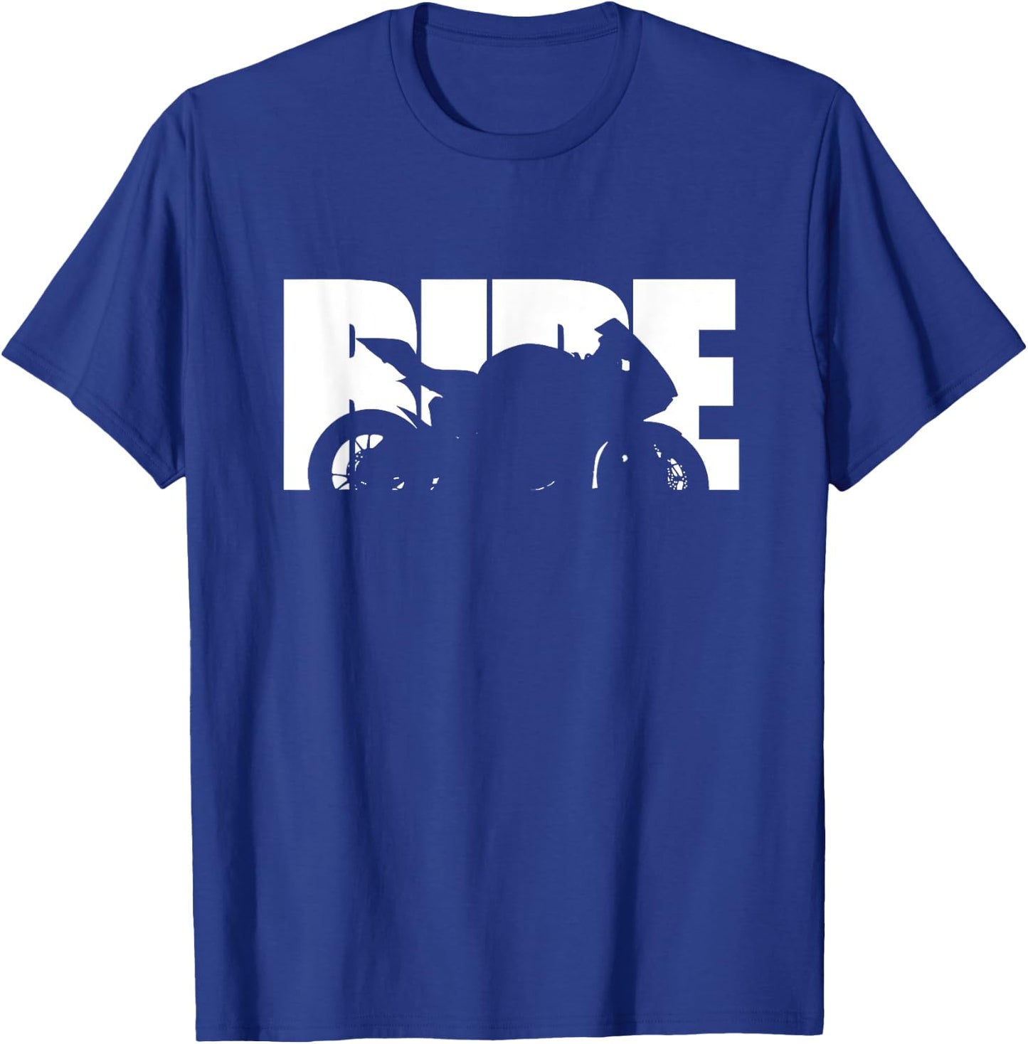 Bike Motorcyclist Apparel Motorcycle Rider Biker T-Shirt - T-Shirt | Royal