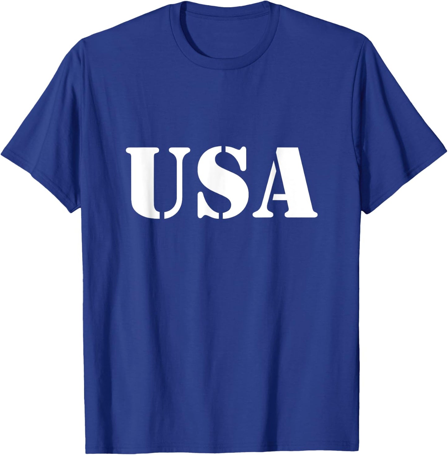 USA Logo Shirt - Military Look T-Shirt - T-Shirt | Royal
