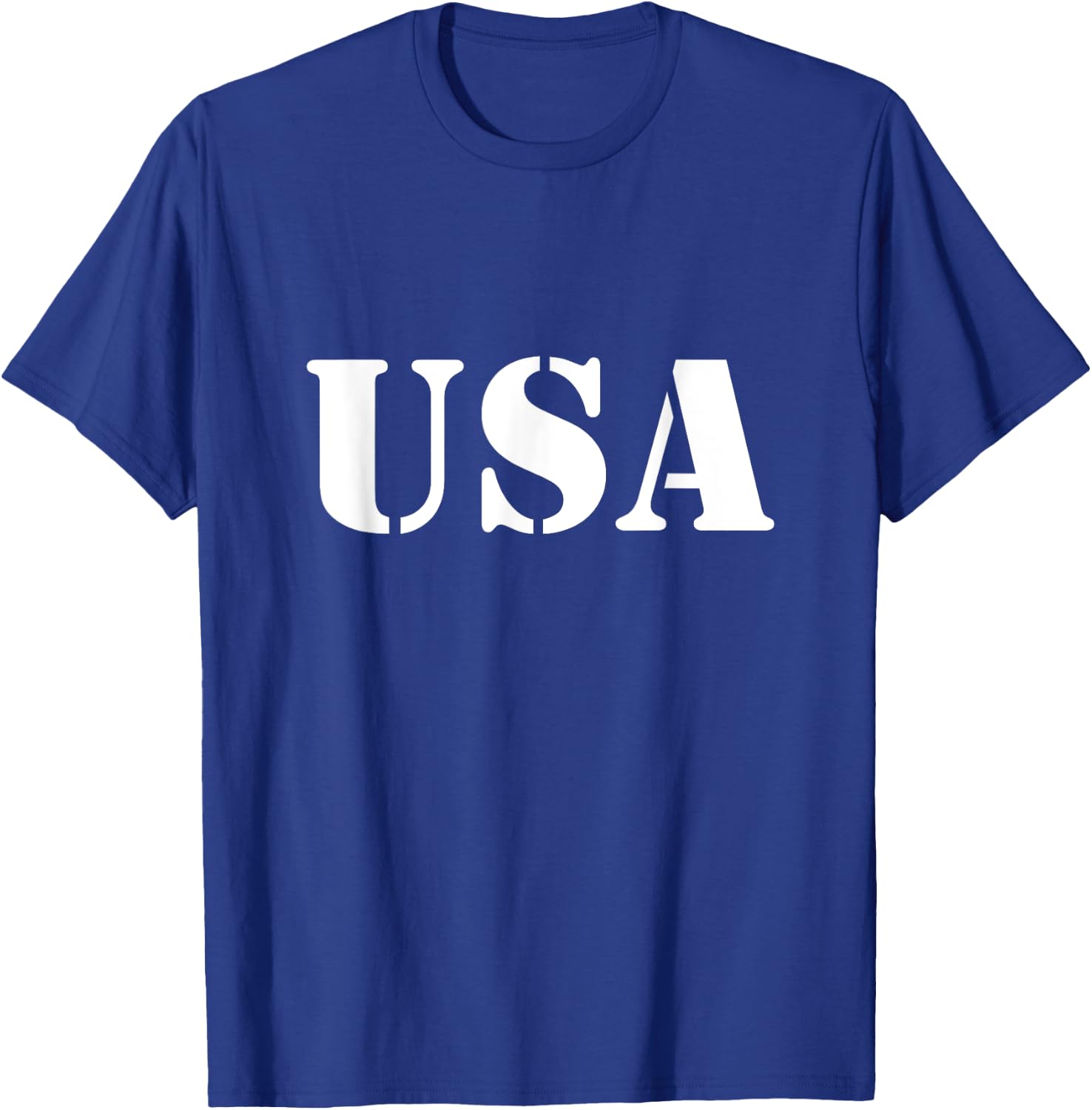 USA Logo Shirt - Military Look T-Shirt - T-Shirt | Royal