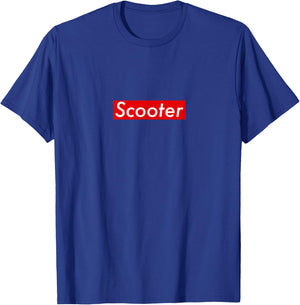Scooter Shirt - Gift Electric Scooter fan T-Shirt - T-Shirt | Royal