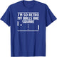 Vintage I'm so retro my balls are square gamer T-Shirt - T-Shirt | Royal