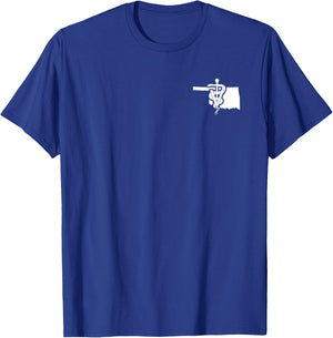 Oklahoma Veterinary Medicine Vet Tech Clinic T-Shirt - T-Shirt | Royal