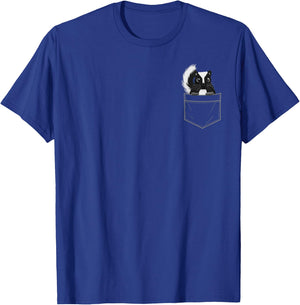 Cute Skunk Design Women Kids Zoo Animal Skunk Lover T-Shirt - T-Shirt | Royal