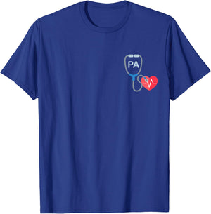 Funny Physician Assistant Shirt Gift T-Shirt - T-Shirt | Royal