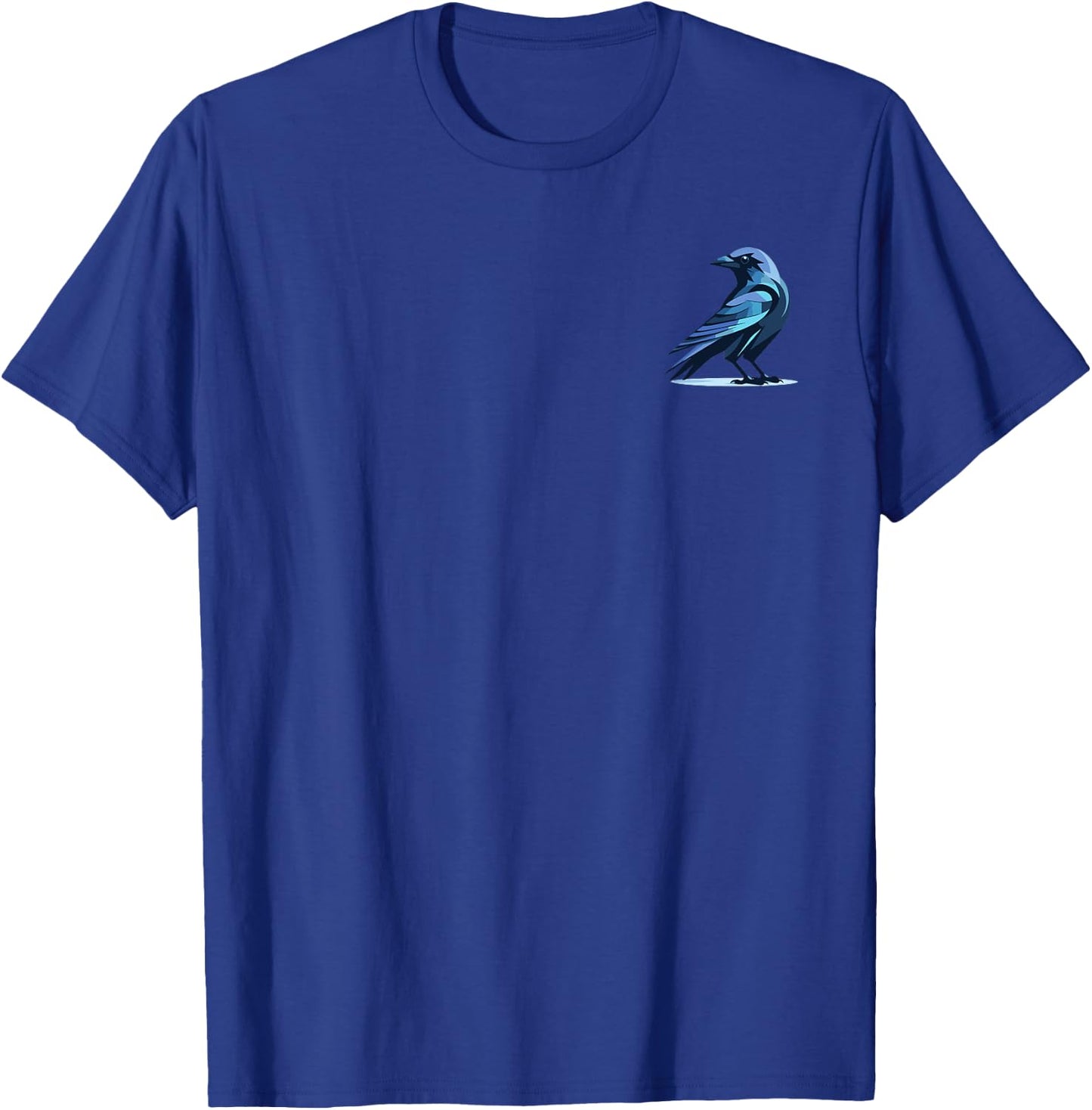 Black Crow Raven Bird in the Pocket Bird Lover T-Shirt - T-Shirt | Royal