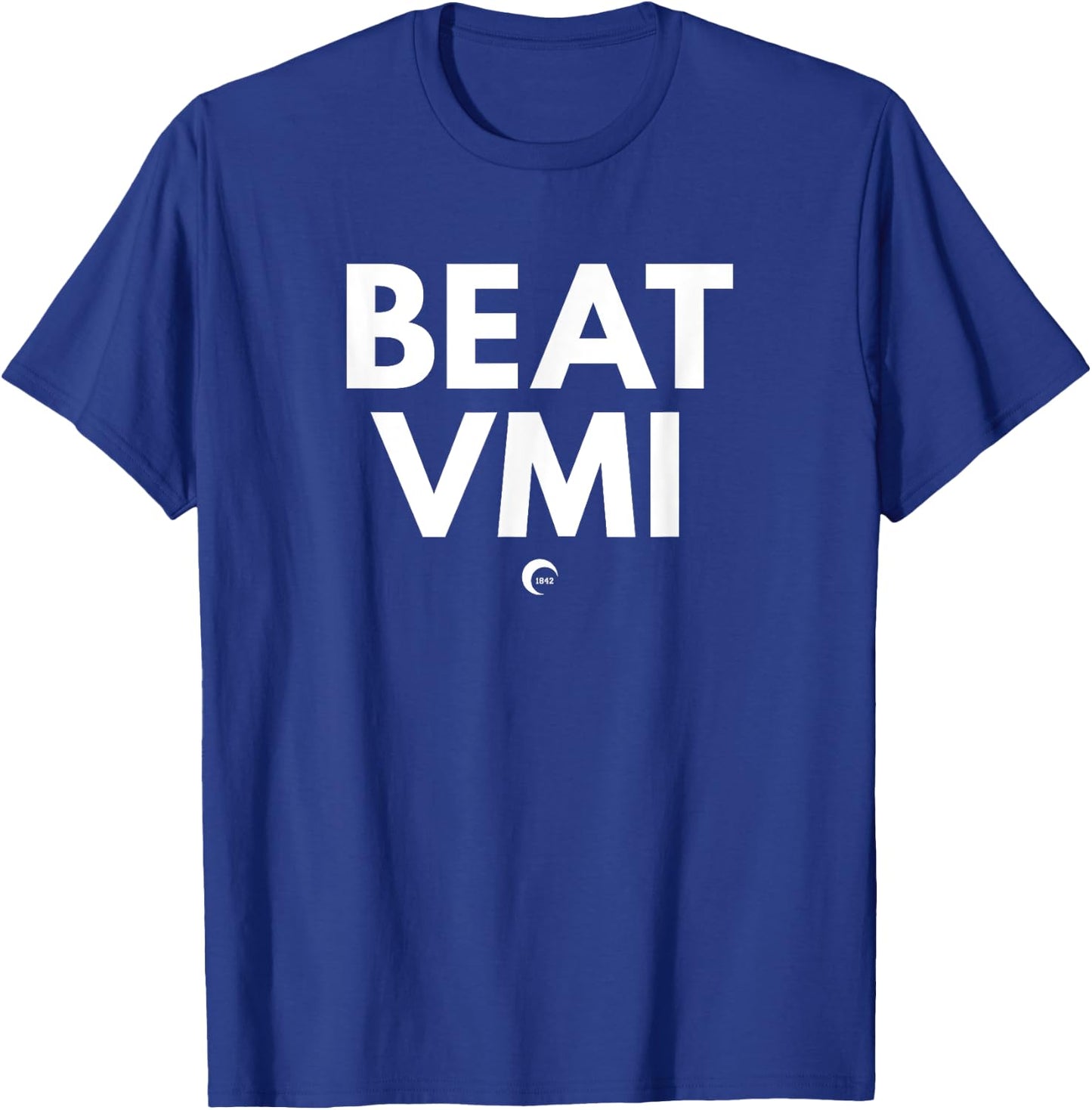Beat V M I - South Carolina Virginia Military College T-Shirt - T-Shirt | Royal