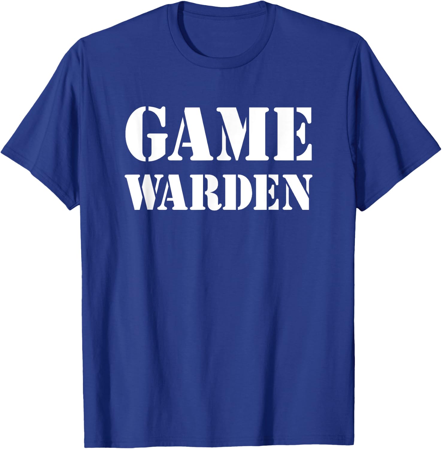 Game Warden Shirt Halloween Costume T-Shirt - T-Shirt | Royal