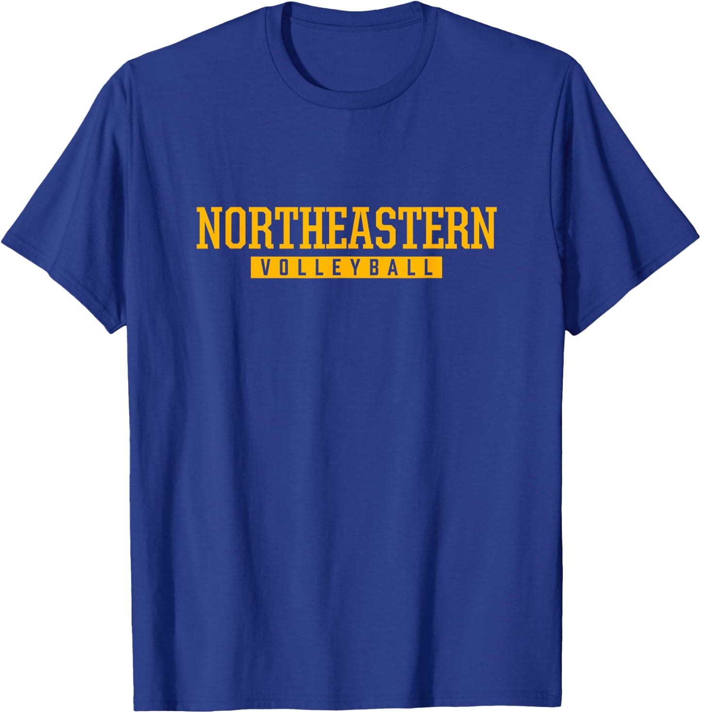 Northeastern High School Volleyball T-Shirt - T-Shirt | Royal