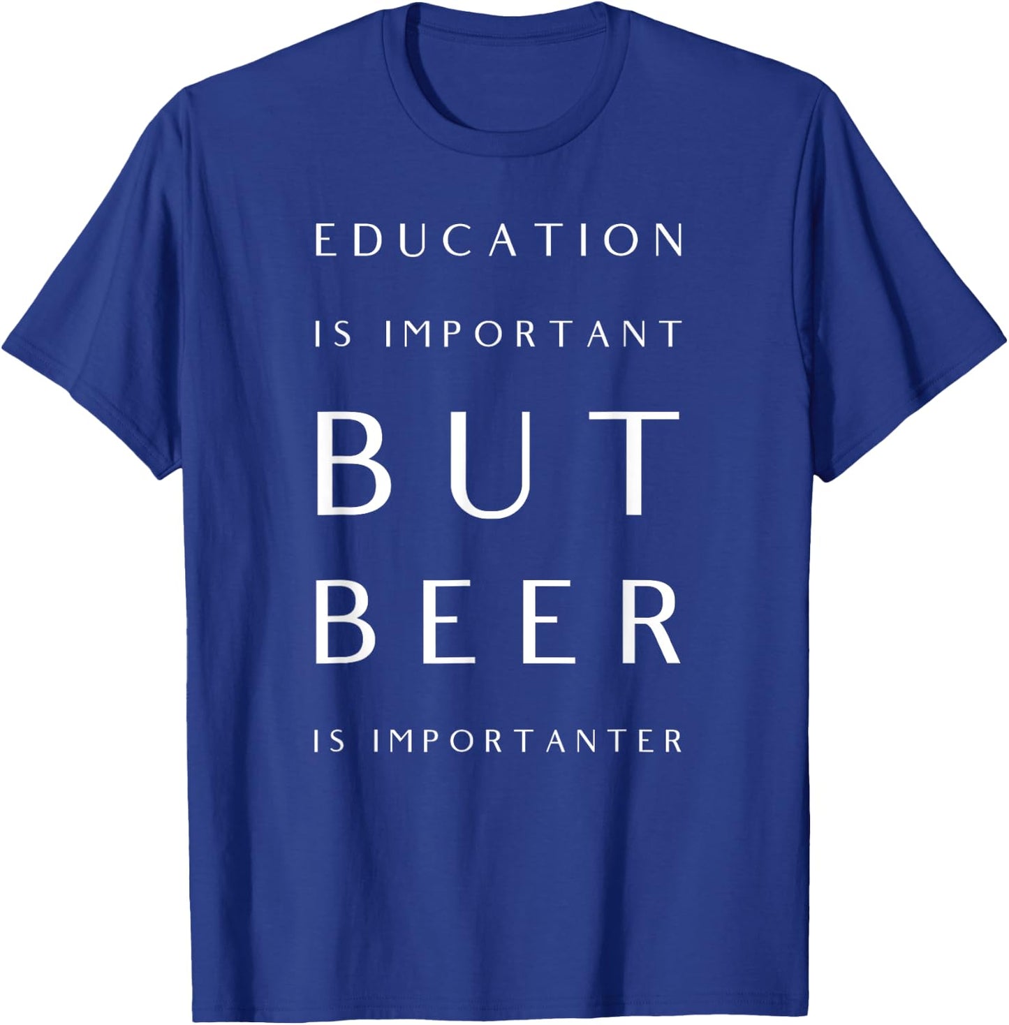 Fun Teacher Drinking Craft Beer Lover Accessories & Gifts Women T-Shirt - T-Shirt | Royal