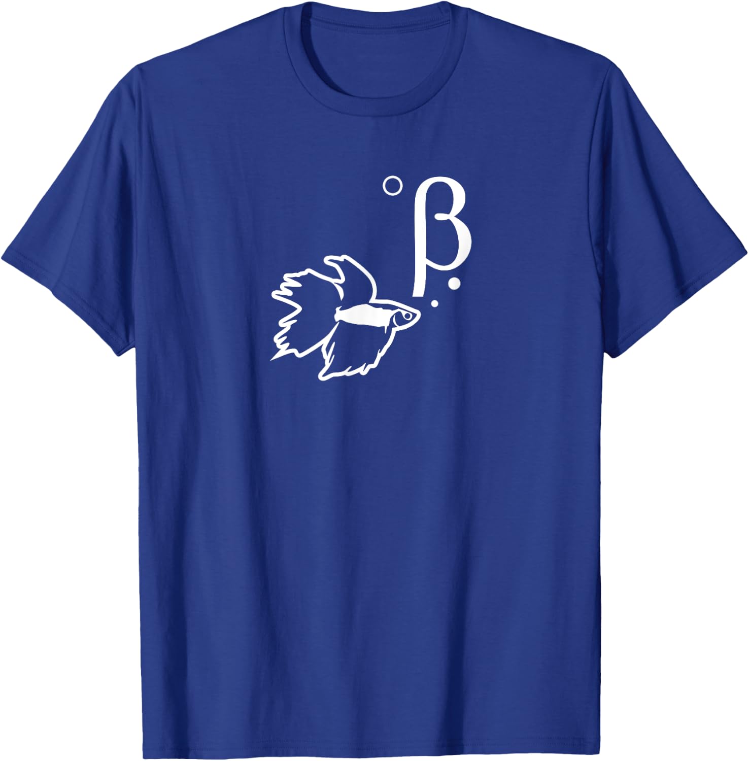 Betta Fish Beta Shirt, Funny Cute Pet Owner Gift T-Shirt - T-Shirt | Royal