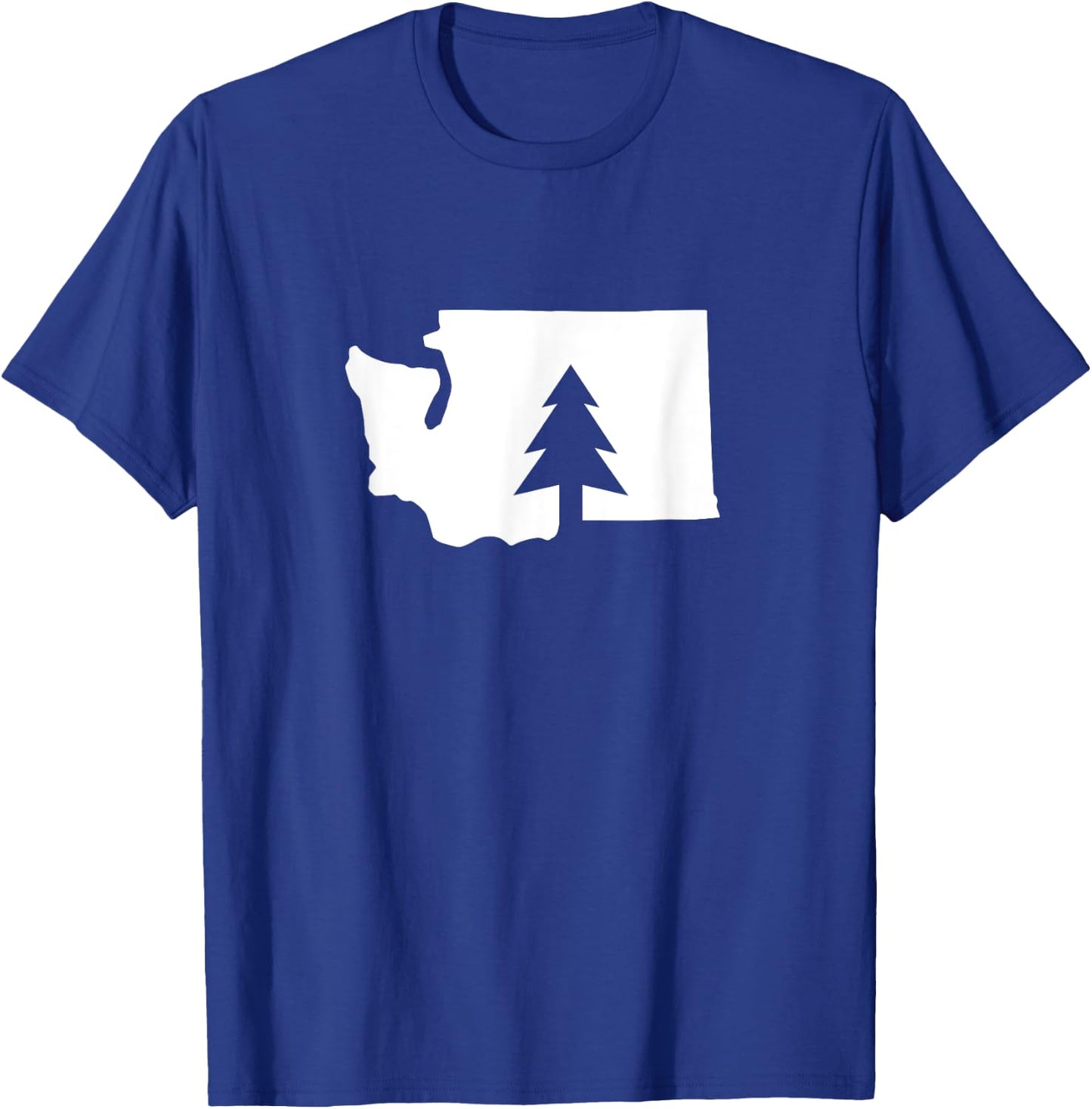Washington State Tree PNW T-Shirt - T-Shirt | Royal
