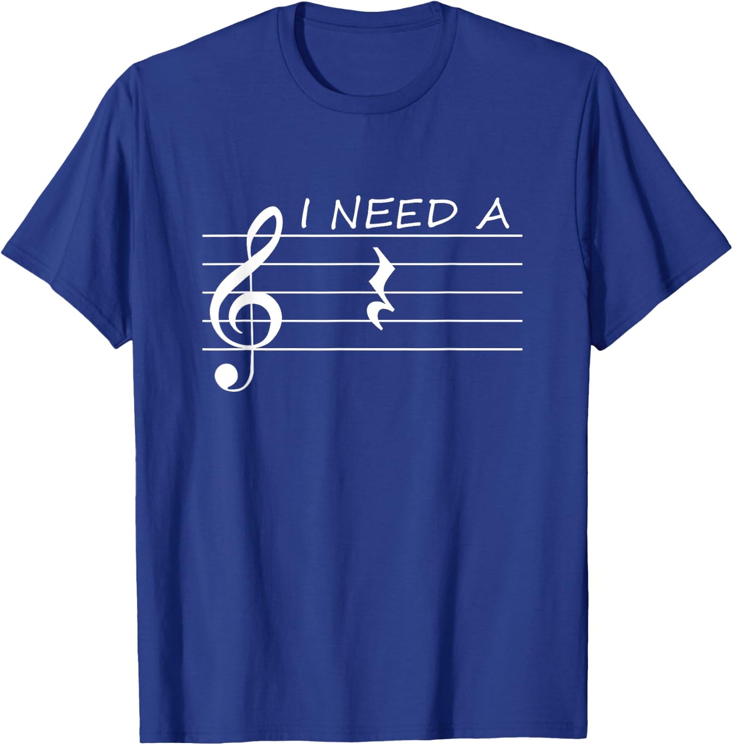 Ich braucht eine Pause Band Choir Orchestra Music T-Shirt - T-Shirt | Royal