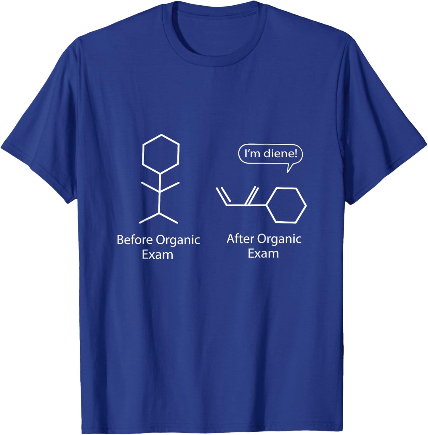 Chemistry Joke for Funny Chemistry Nerds Chemical Puns Gift T-Shirt - T-Shirt | Royal