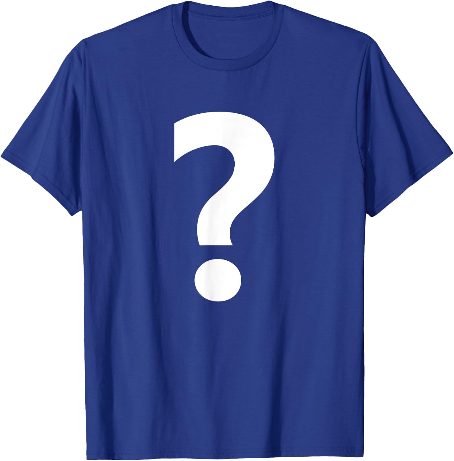 Punctuation ? Question Mark T-Shirt - T-Shirt | Royal