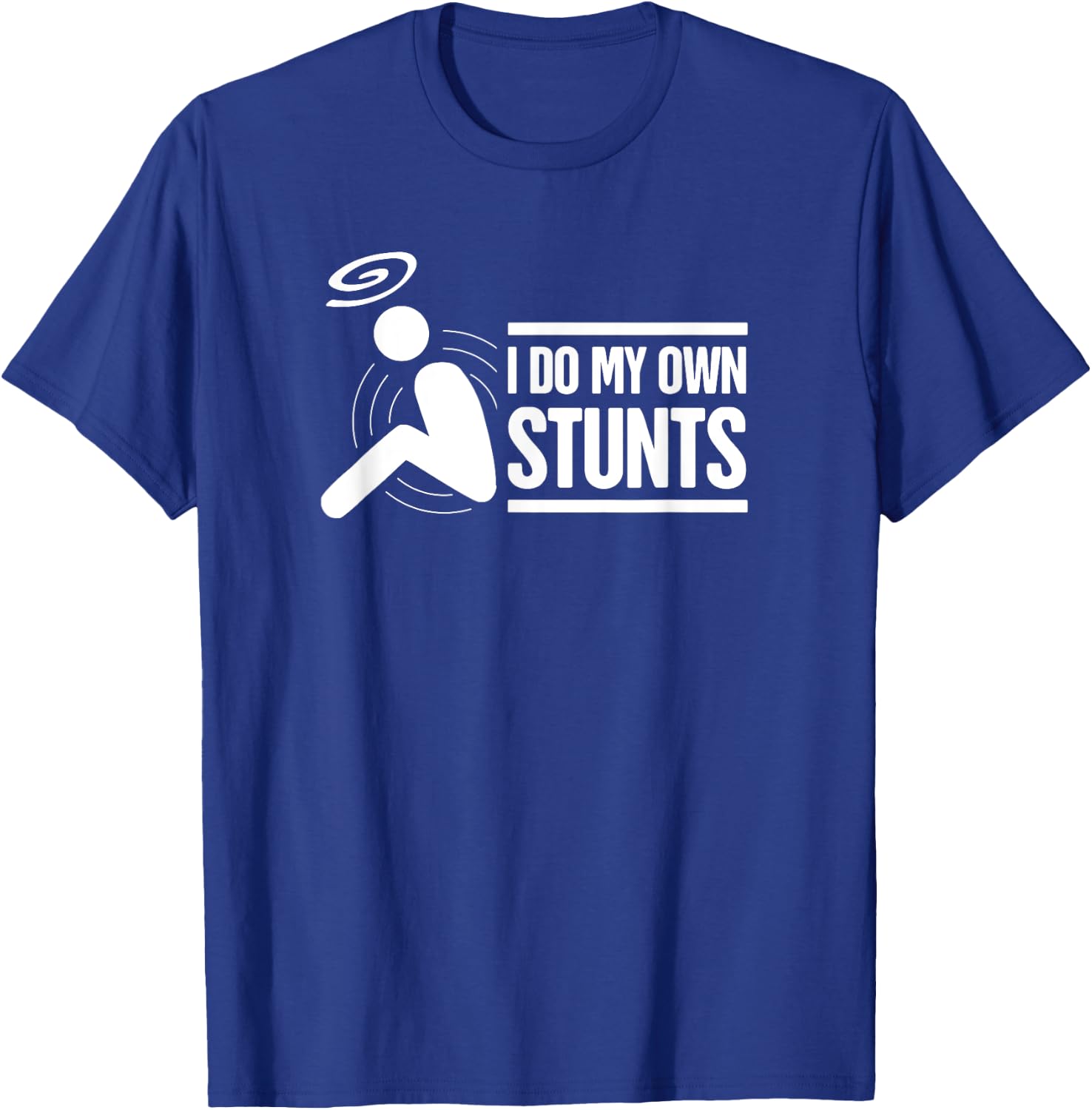 Funny Head Injury Concussion T-Shirt - T-Shirt | Royal