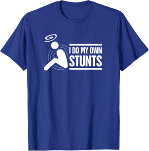 Funny Head Injury Concussion T-Shirt - T-Shirt | Royal