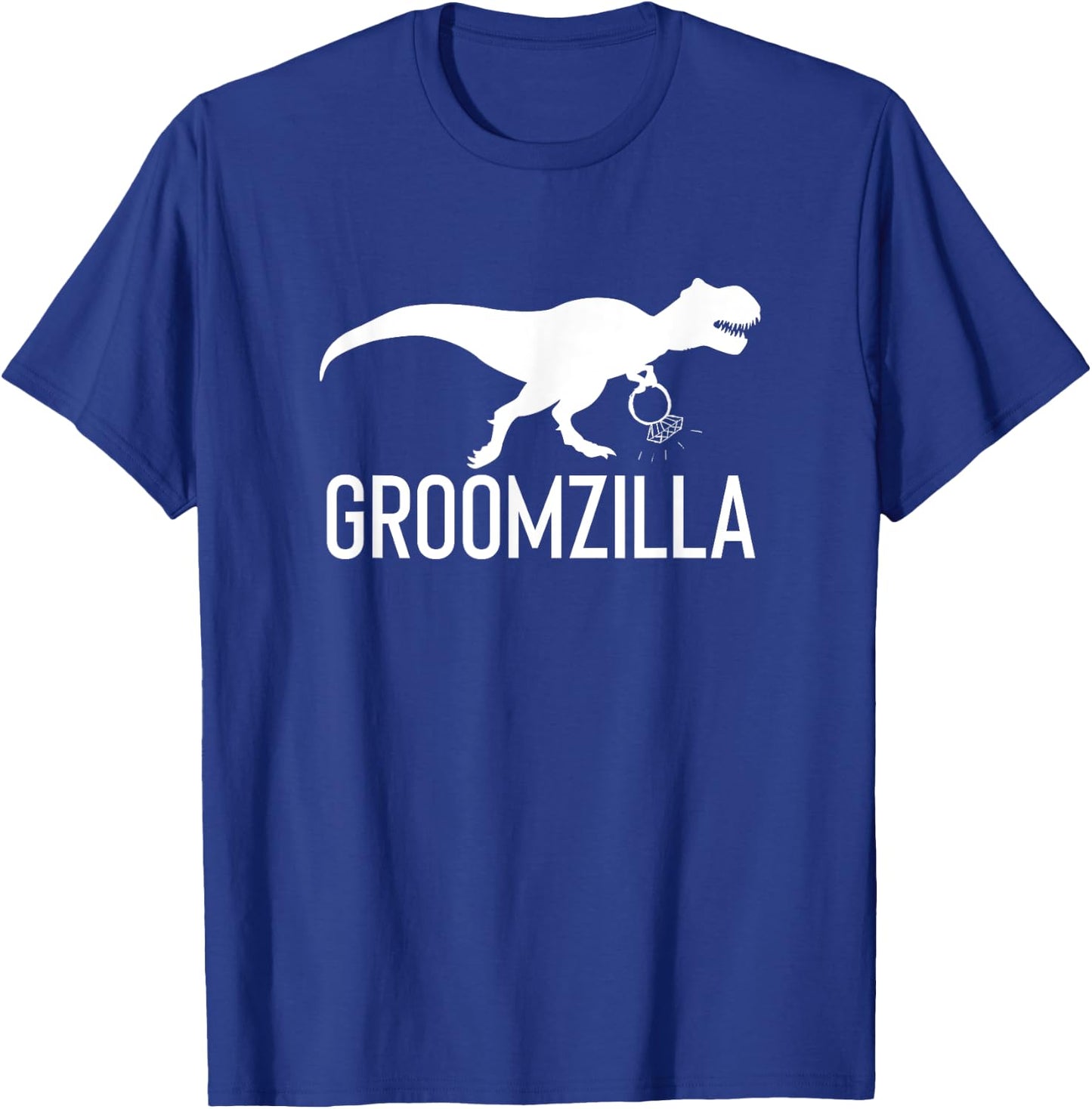 Groomzilla Funny Groom Wedding Gift Husband T-Shirt - T-Shirt | Royal