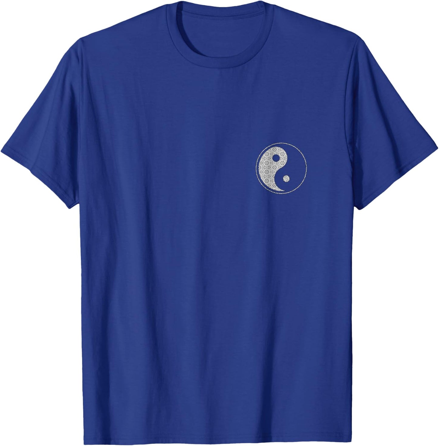 Yin Yang Tai Chi, Qi Gong, Yoga, Wushu, Martial Arts Bagua Zhang T-Shirt - T-Shirt | Royal
