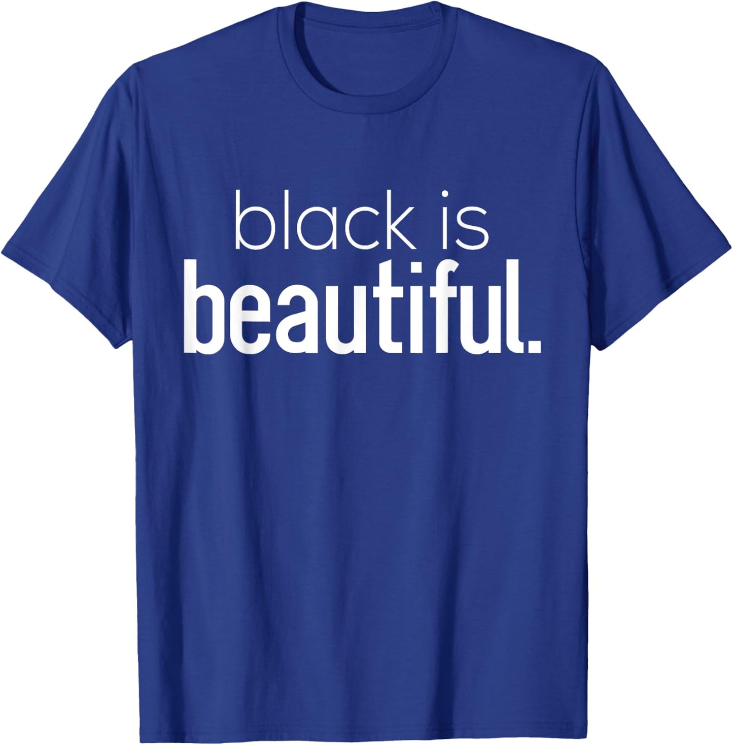 Black Is Beautiful Proof Natural Hair Melanin Pride T-Shirt - T-Shirt | Royal