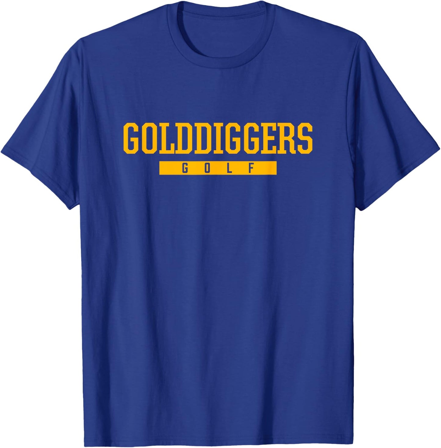 Clear Creek Golddiggers Golf HS T-Shirt - T-Shirt | Royal