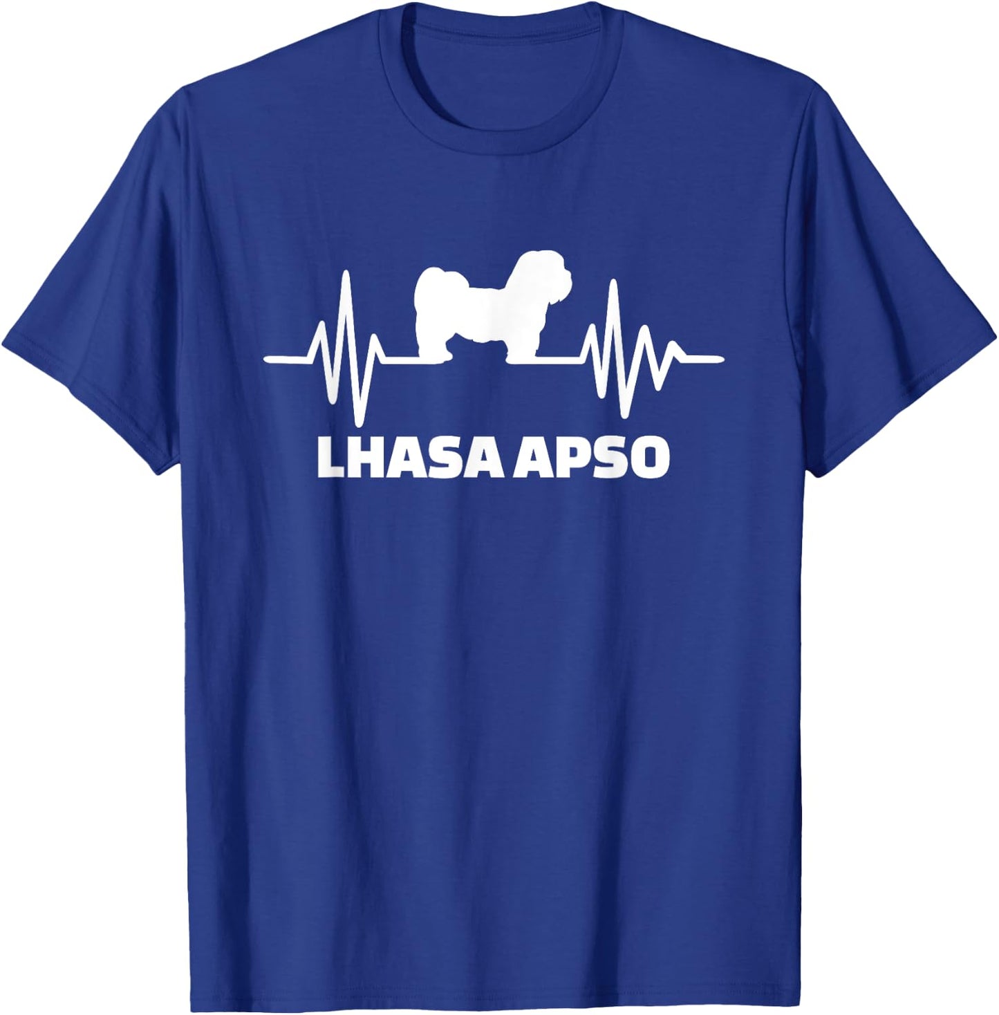 Heartbeat Lhasa Apso T-Shirt - T-Shirt | Royal