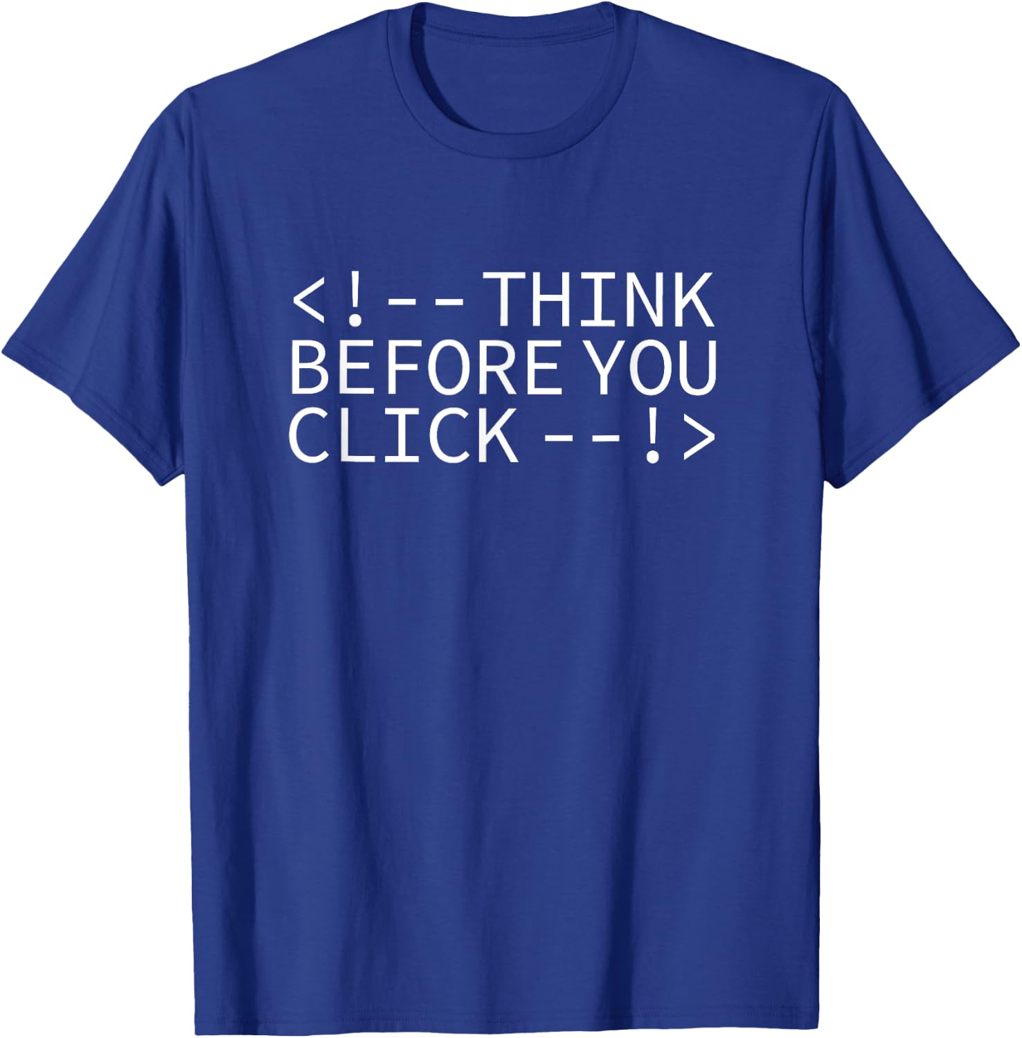 Cyber Security Awareness Month Cybersecurity Fun Nerdy T-Shirt - T-Shirt | Royal
