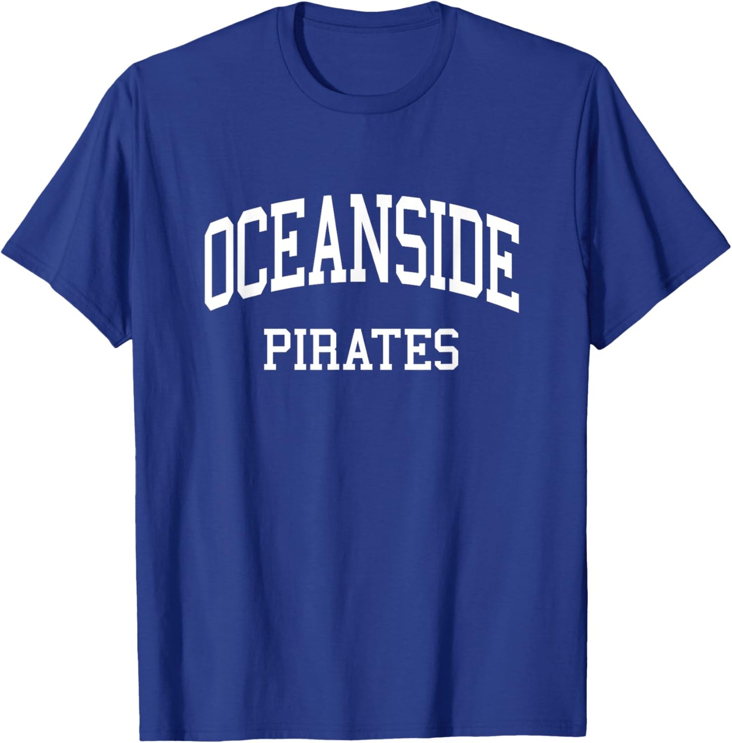 Oceanside High School HS Oceanside CA Retro Sports T-Shirt - T-Shirt | Royal
