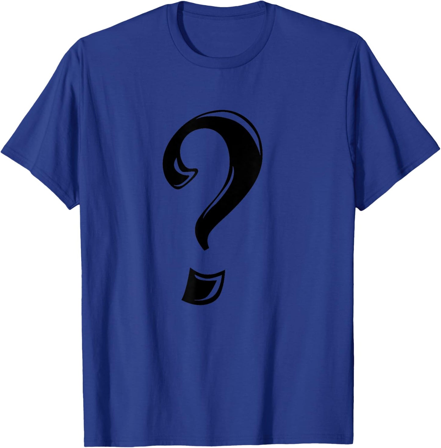 Funny Question Mark | Alphabet Speel T-Shirt - T-Shirt | Royal