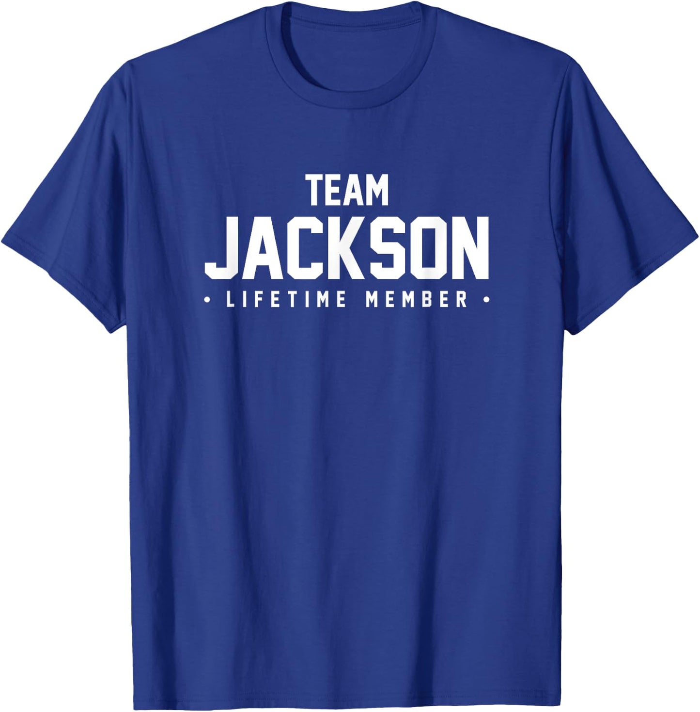 Family Reunion Shirt Team Jackson Matching Gift T-Shirt - T-Shirt | Royal
